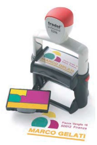 Trodat Professional Line Heavy Duty Self Inking Multi Color Stamp 5200
