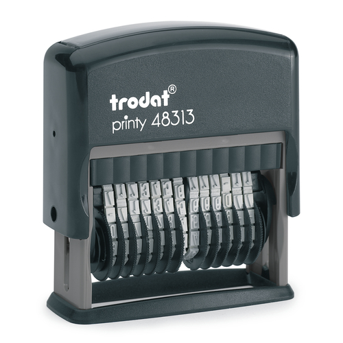 Trodat Printy 48313 Self Inking 13 Band Number Stamp