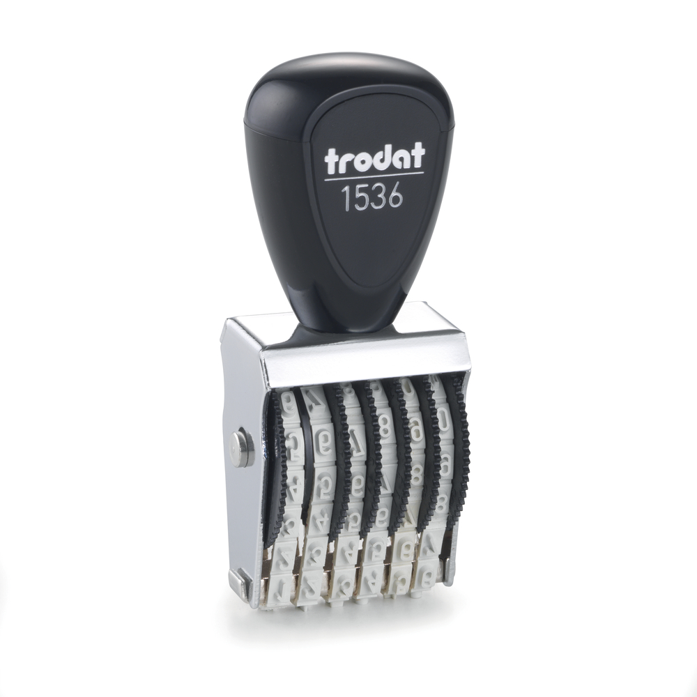 Trodat 1536 Classic Line 6 Band Number Stamp
