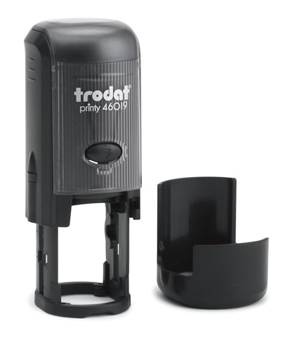 Trodat Printy 46019 Round Self Inking Stamp