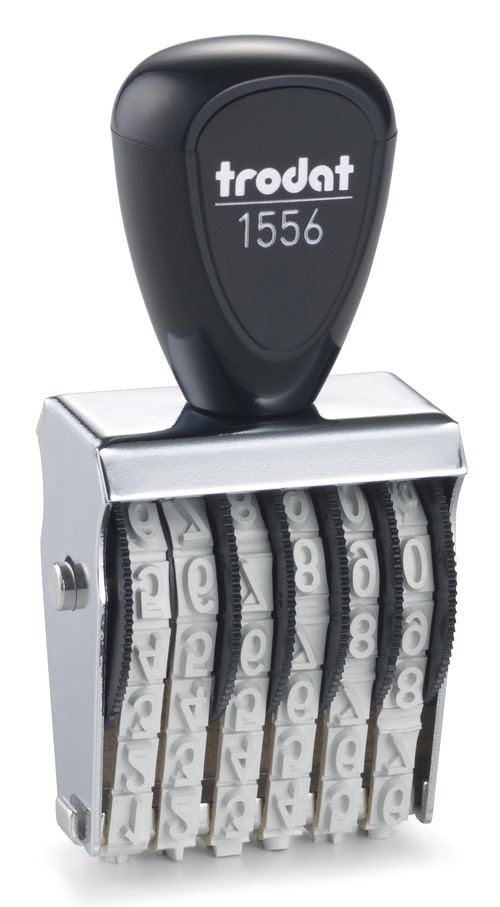 Trodat 1556 Classic Line 6 Band Number Stamp