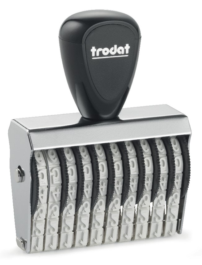 Trodat 15510 Classic Line 10 Band Number Stamp