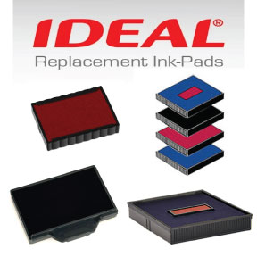 Ideal 6000 Series Metal Self Inking Dater Stamps Replacement Ink Pads