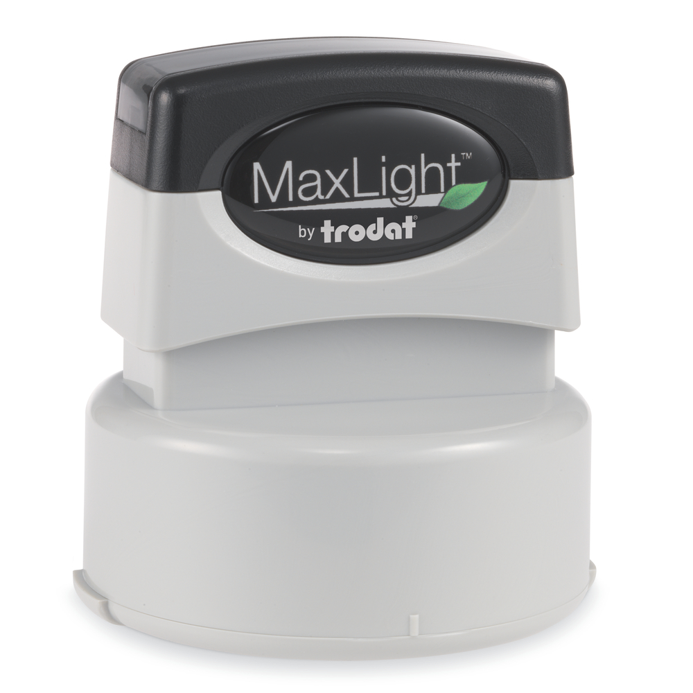 Idaho Notary Maxlight XL-535 Round Pre-Inked Stamp