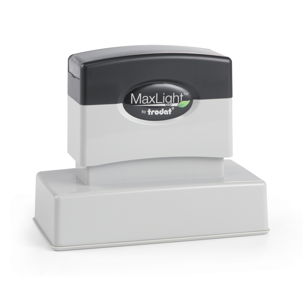 Ohio Notary Maxlight XL2-245 Rectangle Pre-Inked Stamp