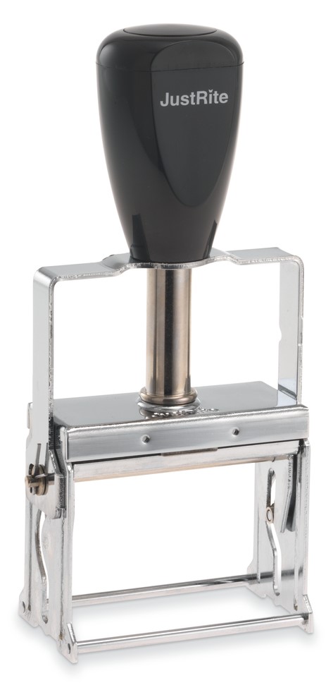 Justrite Metal Self Inking Stamp SI2 33-PL