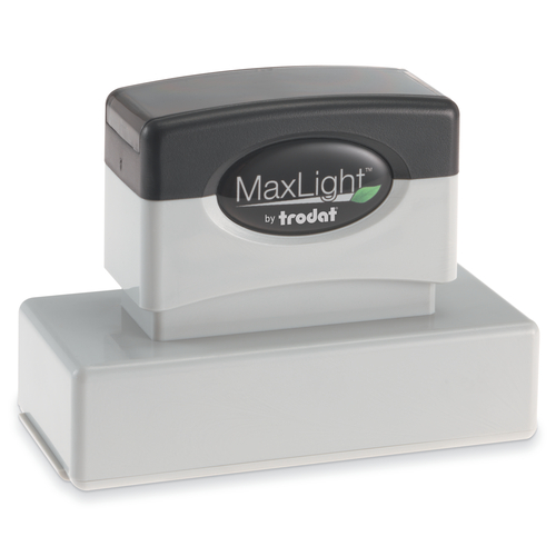 Montana Notary Maxlight XL2-185 Rectangular Pre-Inked Stamp