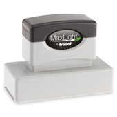Wisconsin Notary Maxlight XL2-185 Pre-Inked Rectangular Stamp