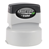 Wisconsin Notary Maxlight Pre-Inked XL2-535 Circular Stamp