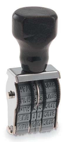 BD1 JustRite Manual Band Dater Stamp Size 1 Character Size 5/32"