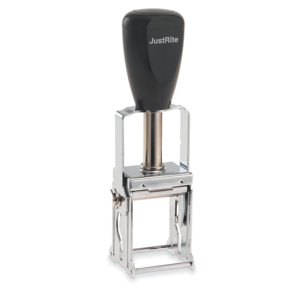 Justrite Metal Self Inking Stamp SI2 31-PL