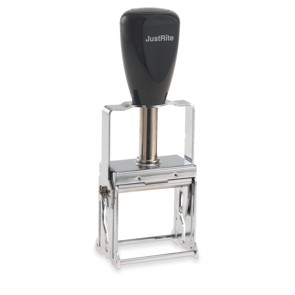 Justrite Metal Self Inking Stamp SI2 32-PL