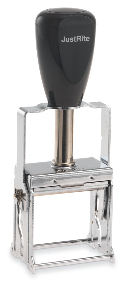 Justrite Metal Self Inking Stamp SI2 32-PL