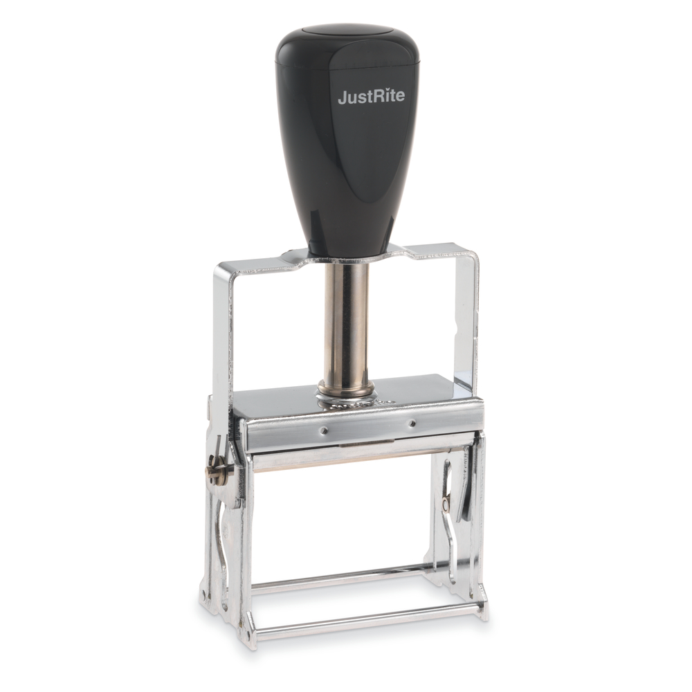 Justrite Metal Self Inking Stamp SI2 33-PL