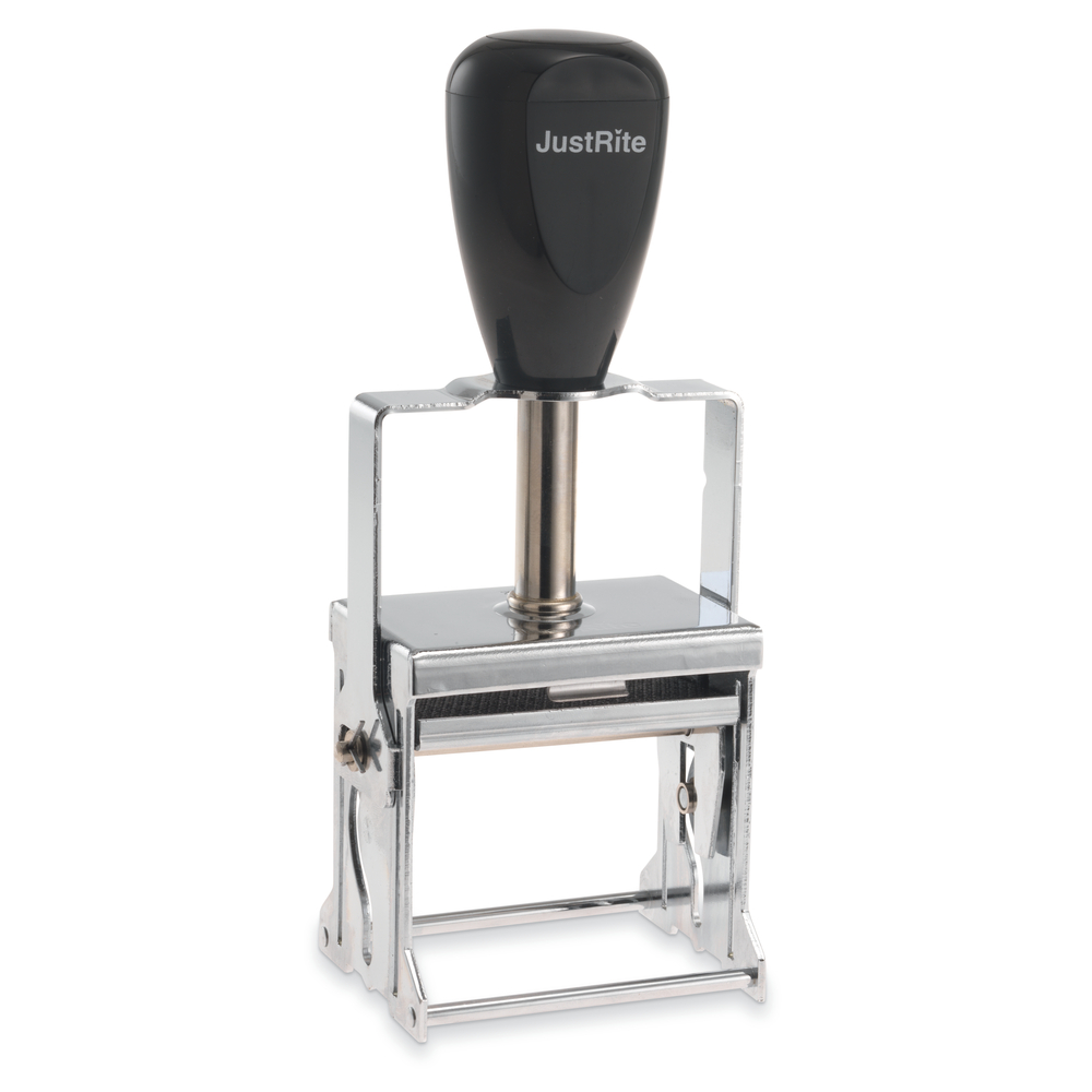 Justrite Metal Self Inking Stamp SI2 52-PL