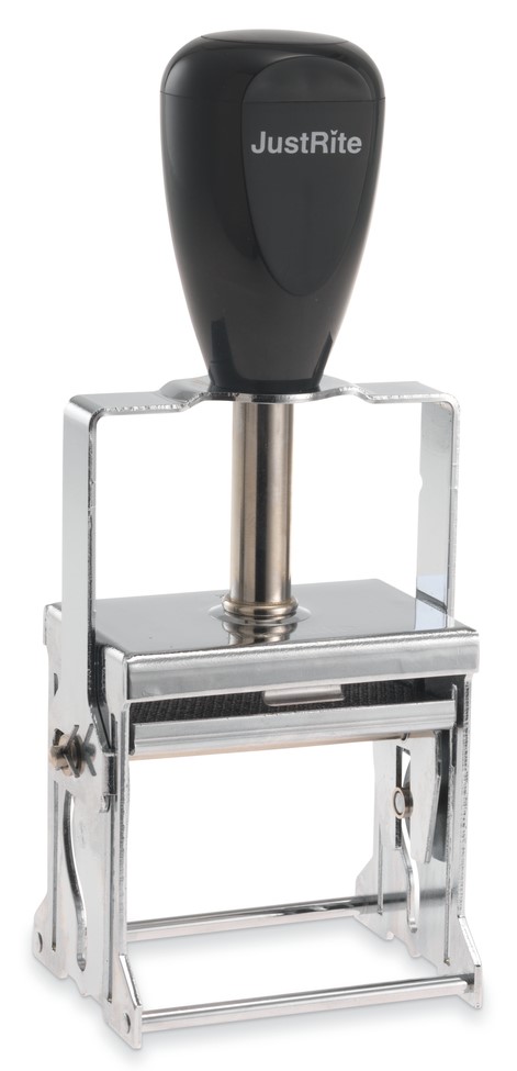 Justrite Metal Self Inking Stamp SI2 52-PL