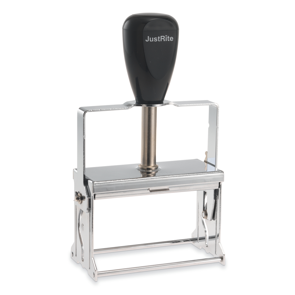 Justrite Metal Self Inking Stamp SI2 54-PL