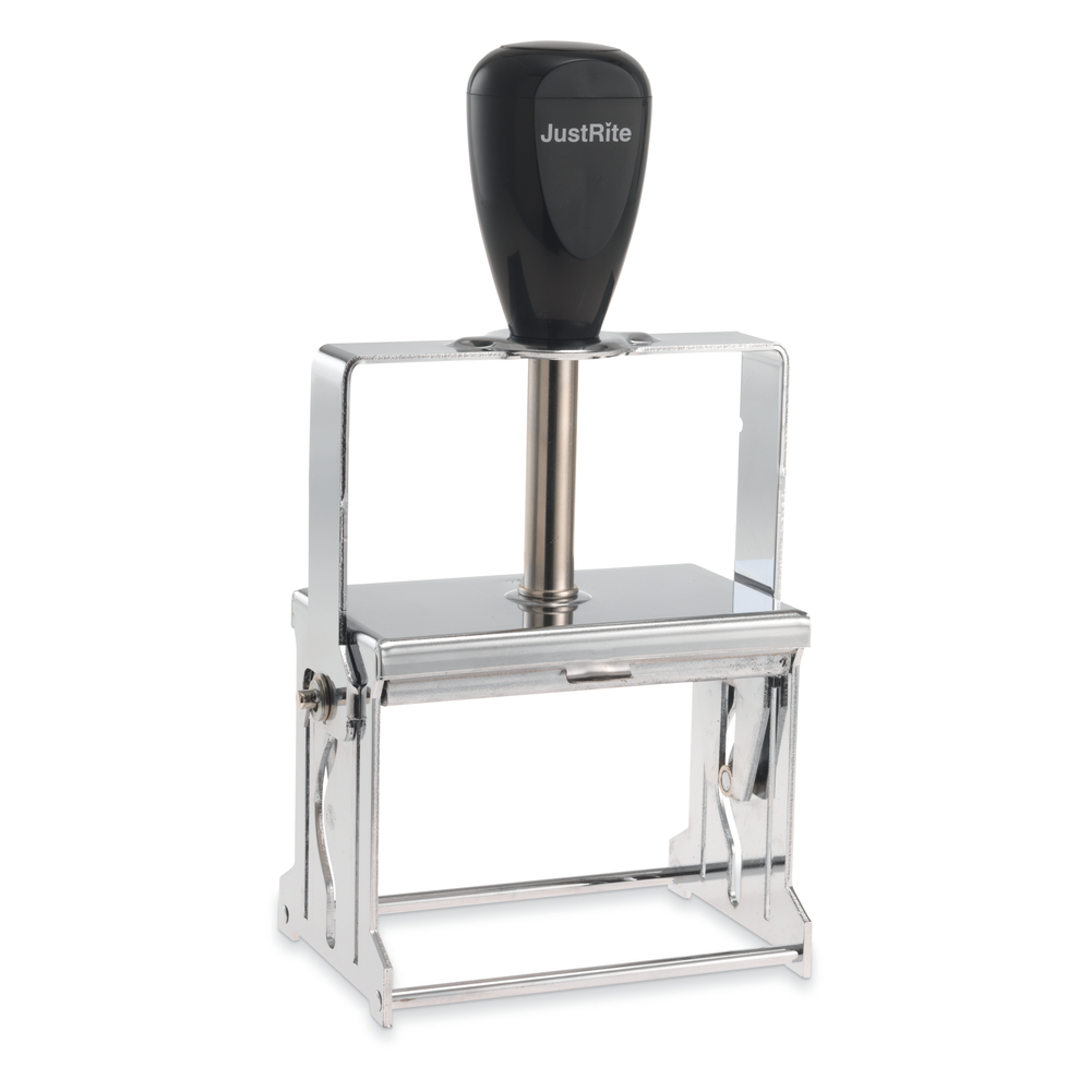 Justrite Metal Self Inking Stamp SI2 94-PL