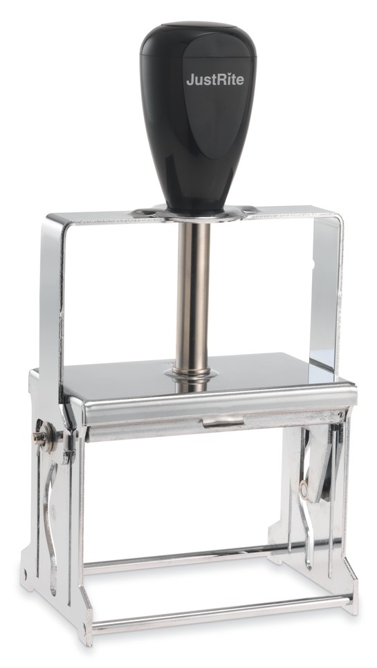 Justrite Metal Self Inking Stamp SI2 94-PL