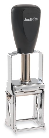 Justrite Metal Self Inking Stamp SI MX-900 MINI