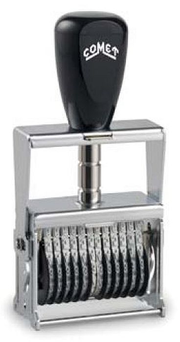 Comet Self Inking Number Stamp CLXCN 1-10
