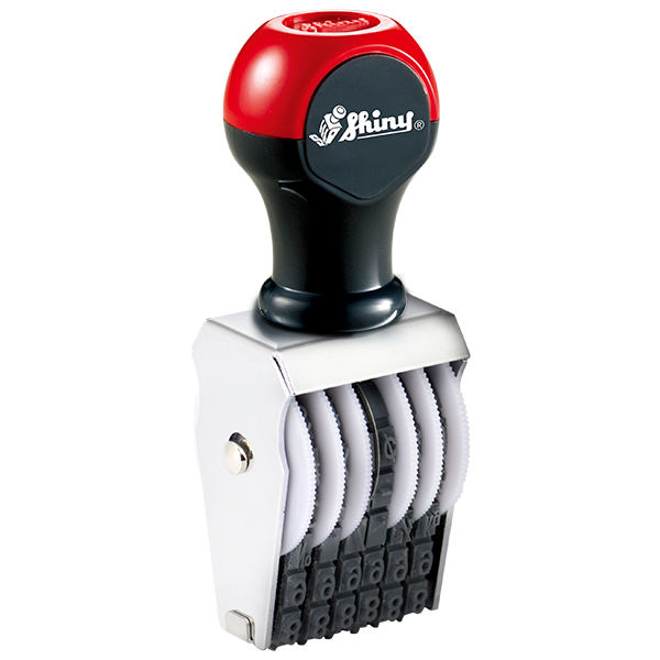 Shiny Manual Number Stamps Size 0 Character size 1/8"