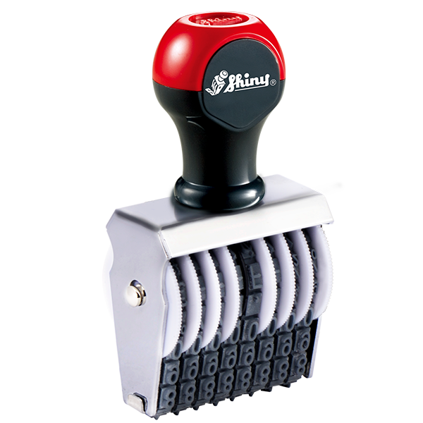 Shiny Manual Number Stamps Size 1 Character size 5/32"