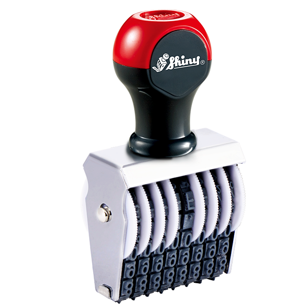 Shiny Manual Number Stamps Size 2 Character size 3/16"