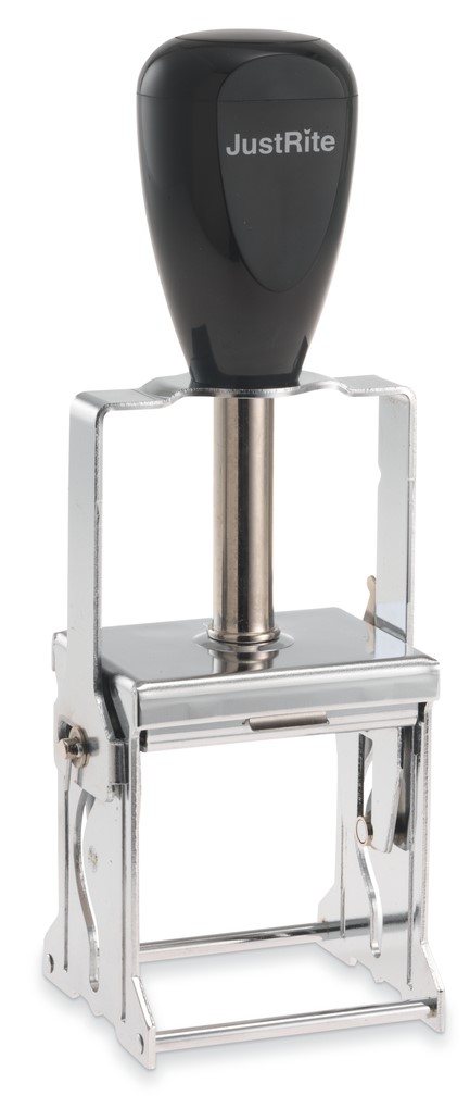 Justrite Metal Self Inking Stamp SI 51-PL